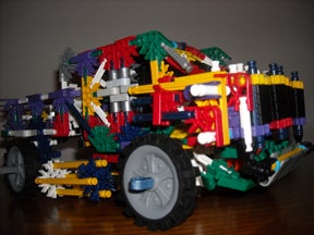 Here Are Some of My Custom and Glitched's Knex Transformers
