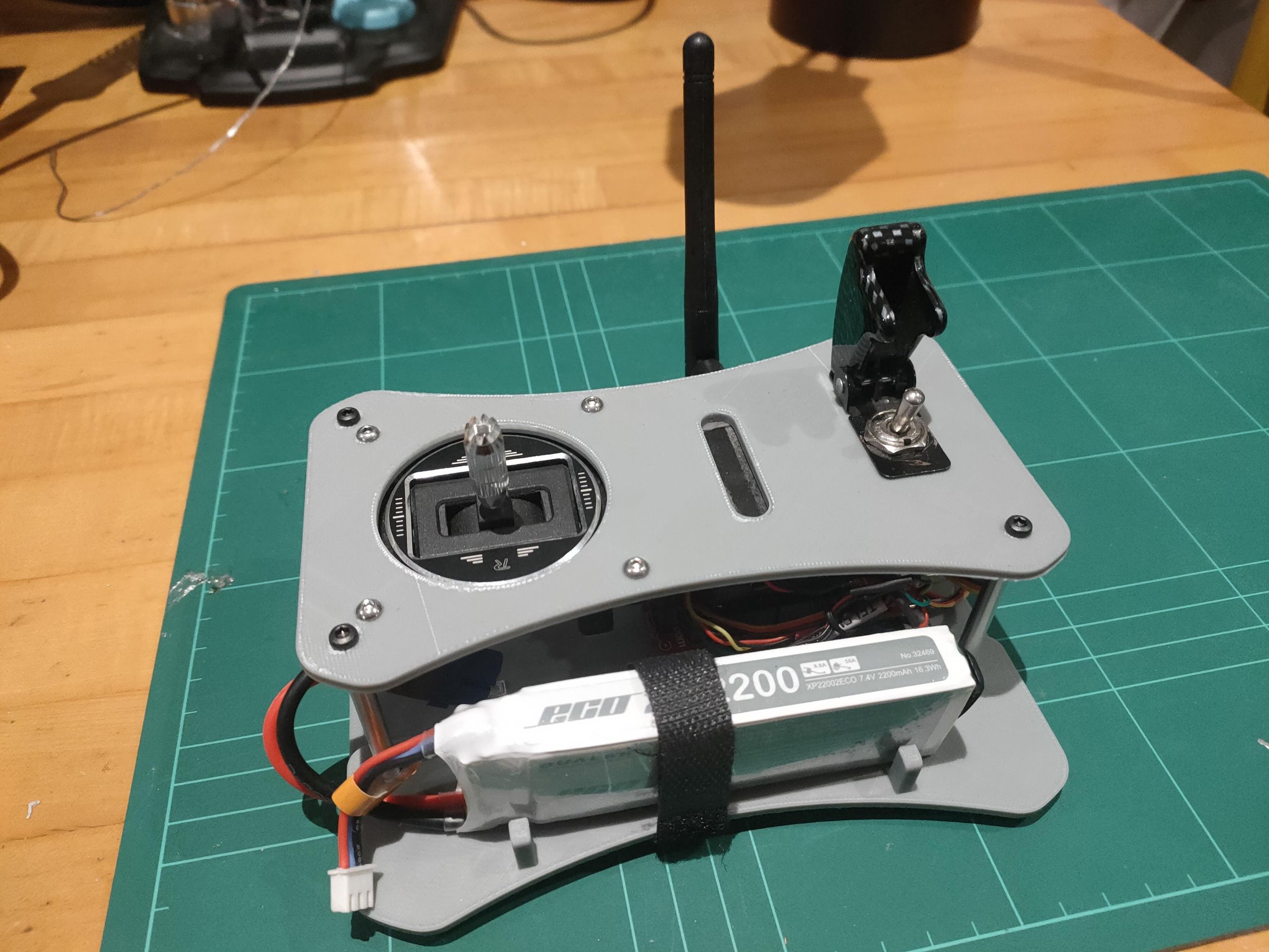 Battery Powered RC Car Control Box 6 Steps Instructables