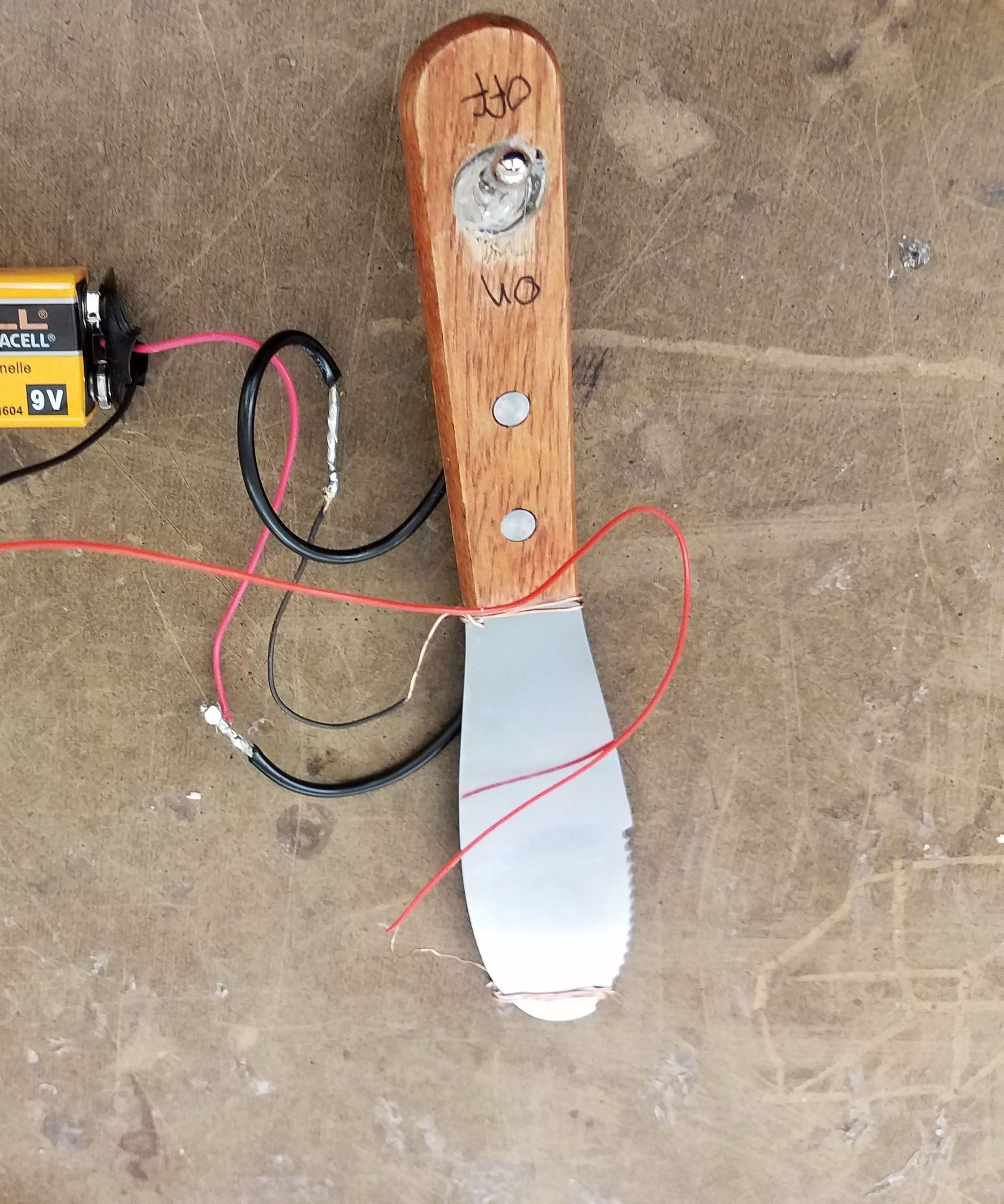 Heating Butter Knife 4 Steps (with Pictures) Instructables