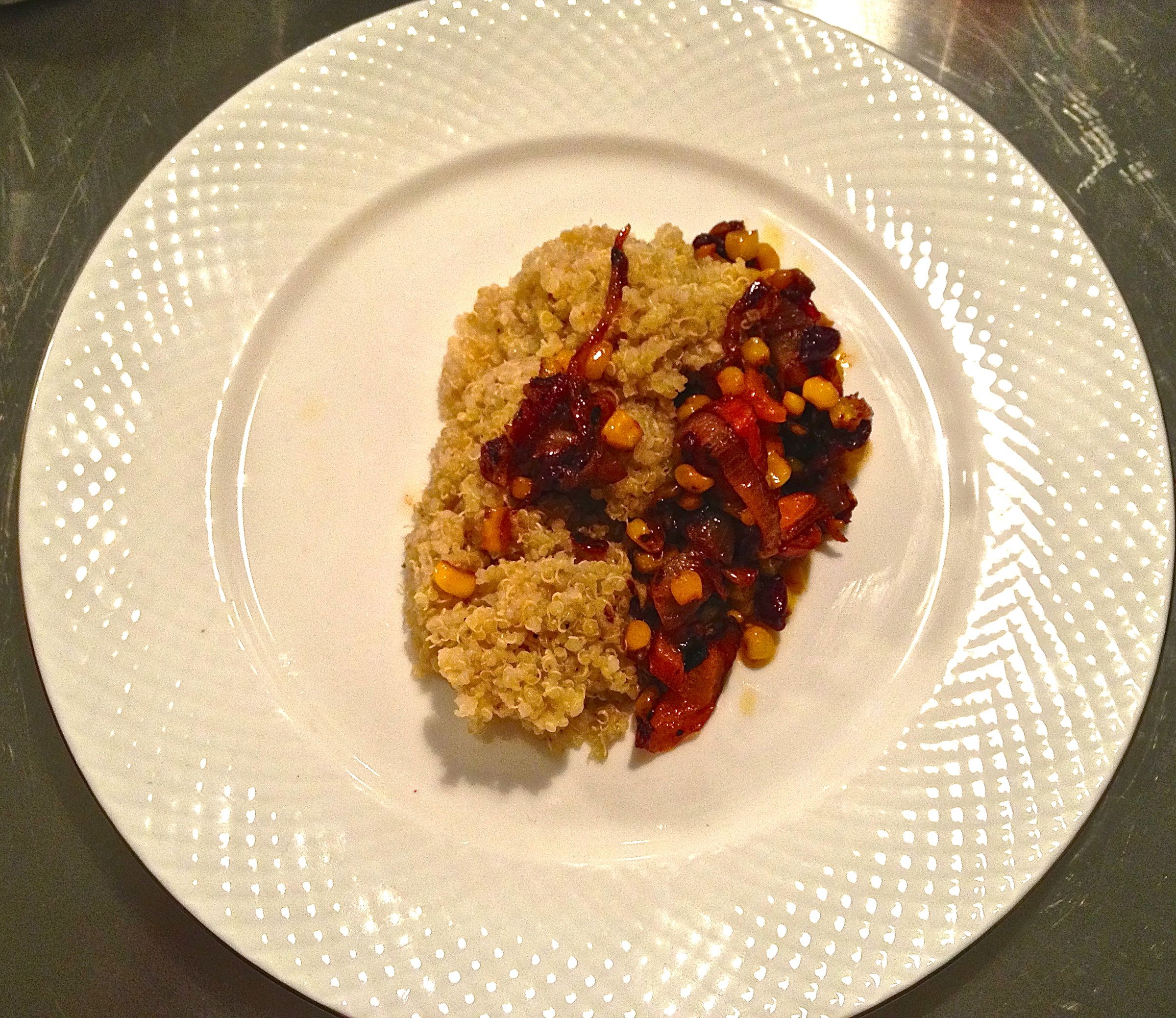 QUINOA WITH SAUTE VEGETABLES IN a REDUCED BALSAMIC VODKA SAUCE 3 Steps Instructables