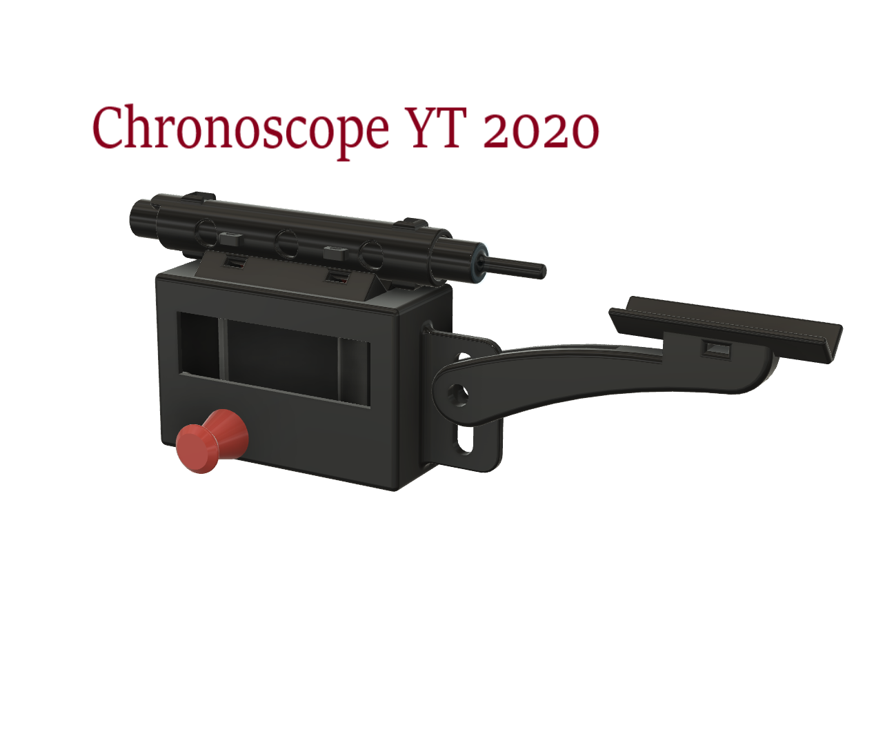 Air Rifle Chronograph, Chronoscope. 3D Printed : 13 Steps