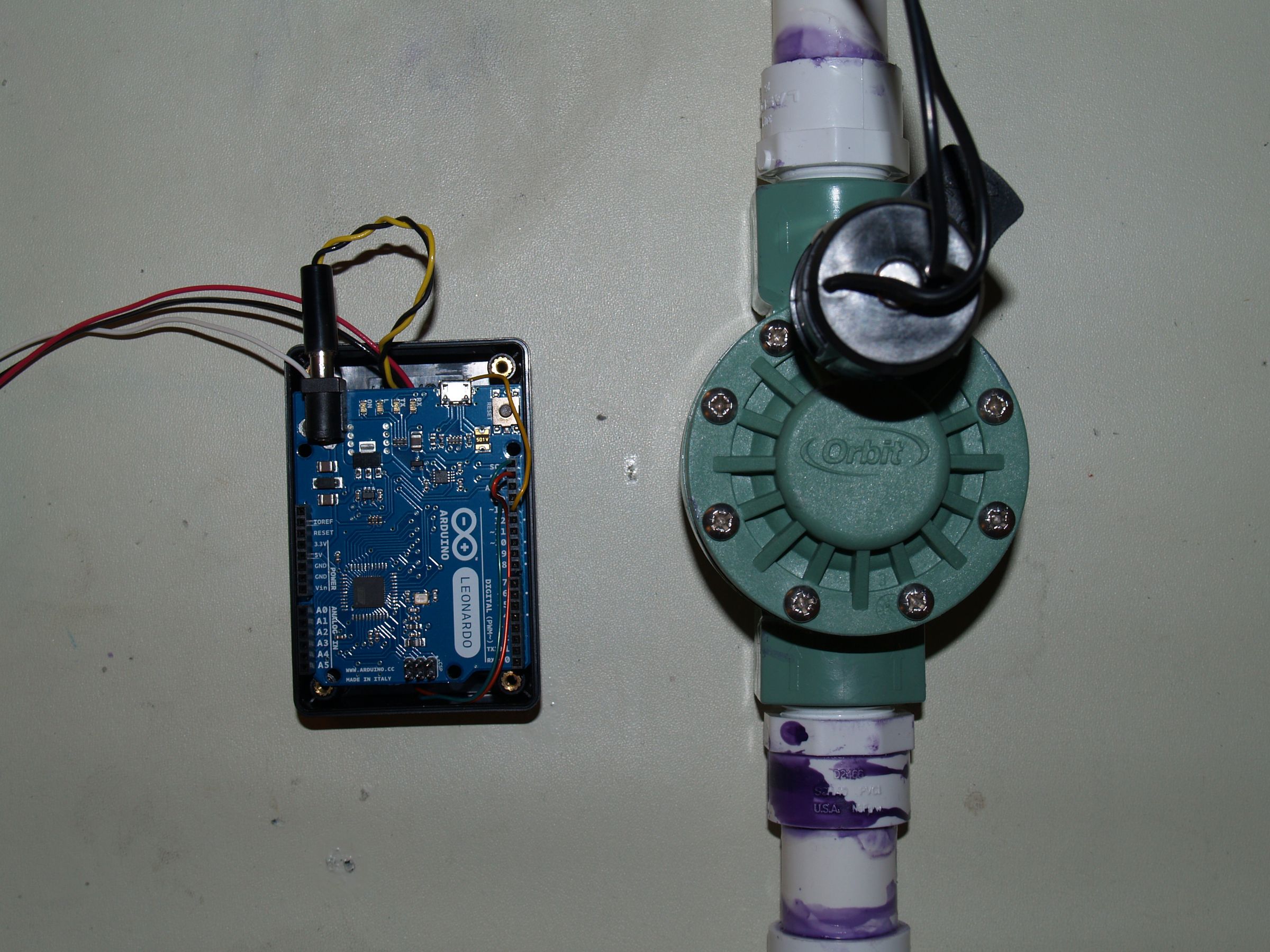 Arduino - Automated Sprinkler