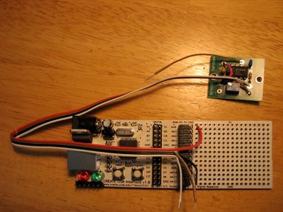 Connecting the ThereminVision to the CREATE USB Interface