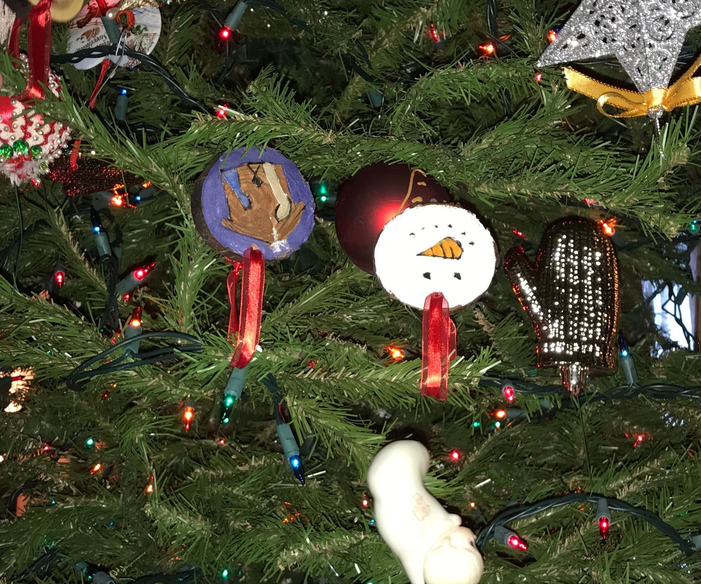 Wooden Christmas Ornaments