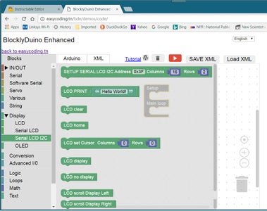 Using BlocklyDuino to Create Arduino Sketches - an Easy Intro to the ...