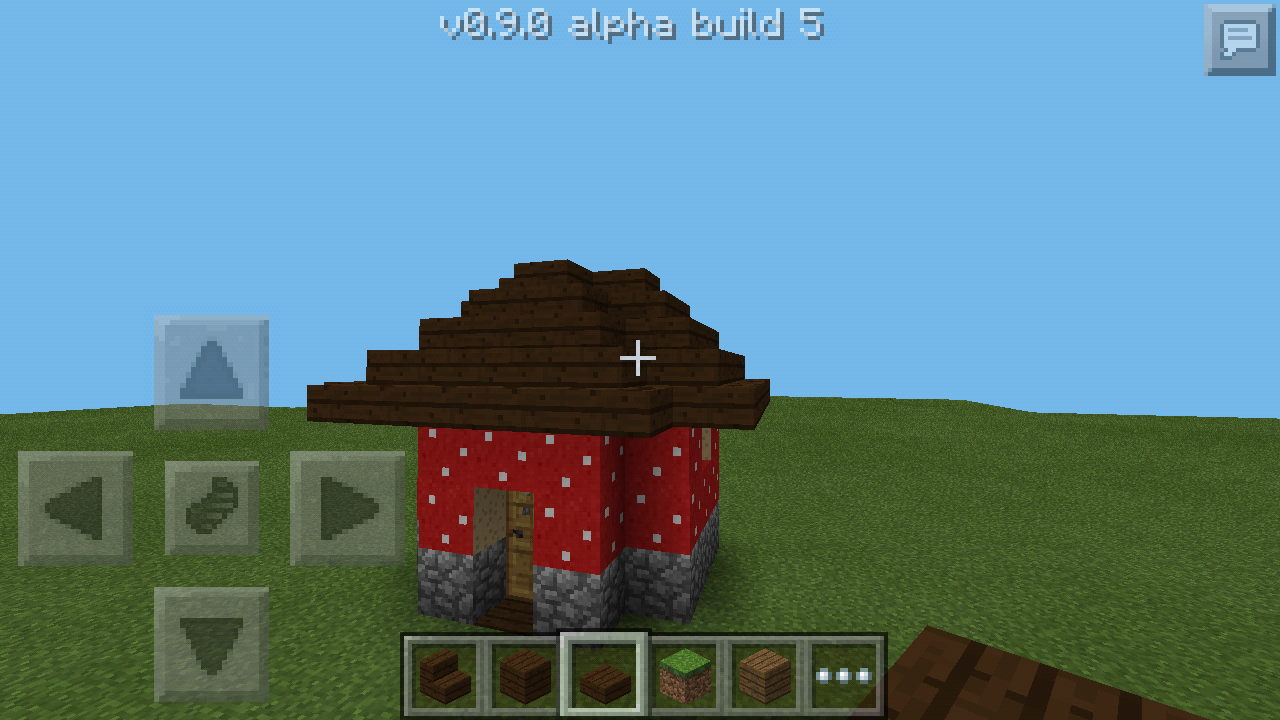 Easy Minecraft Survival House (mushroom & Dark Oak Biome)