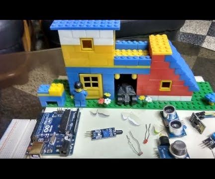 Full Home Automation with E-Mail Notifications using Arduino,ESP8266 & Python