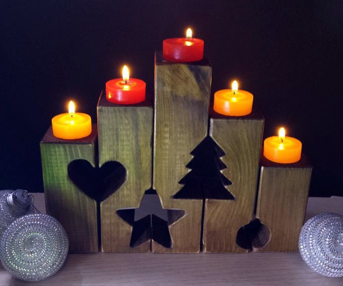 Tea Light Holders for Christmas