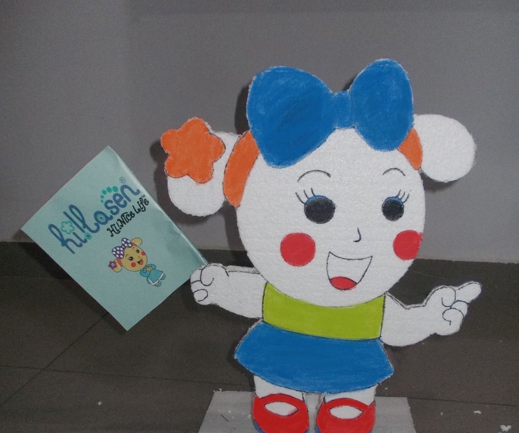 Miss La Sen Styrofoam Standee