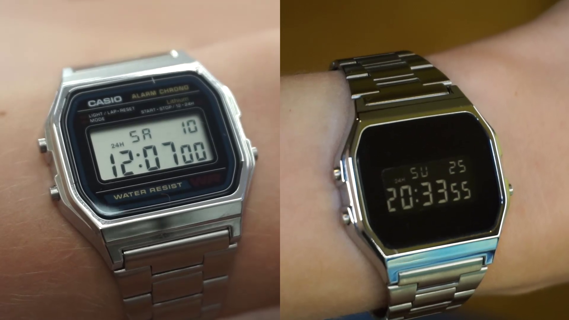 Casio top a158 black