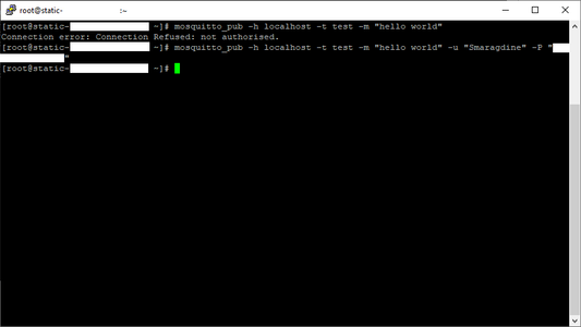 Securing "mosquitto"