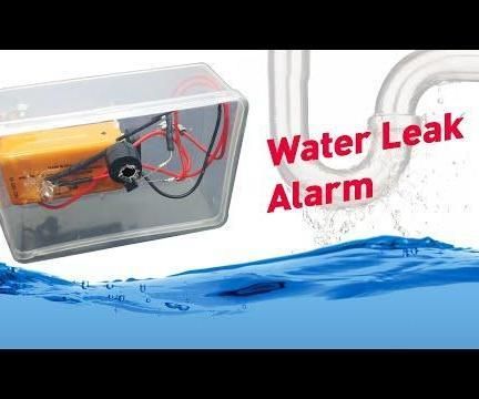 Simple and Cheap Water Leak Alarm Sound and Light