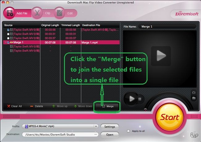 How to Edit Flip Video With Mac Flip Converter on Mac OSX?