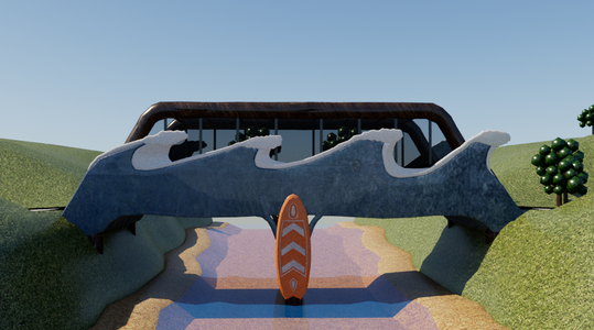 Wave Bridge (Wheelchair Accessible)