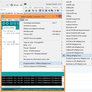 Arduino 1.8.x Clone With Atmega 8535/32/644p/1284p: the Mightycore : 10 ...