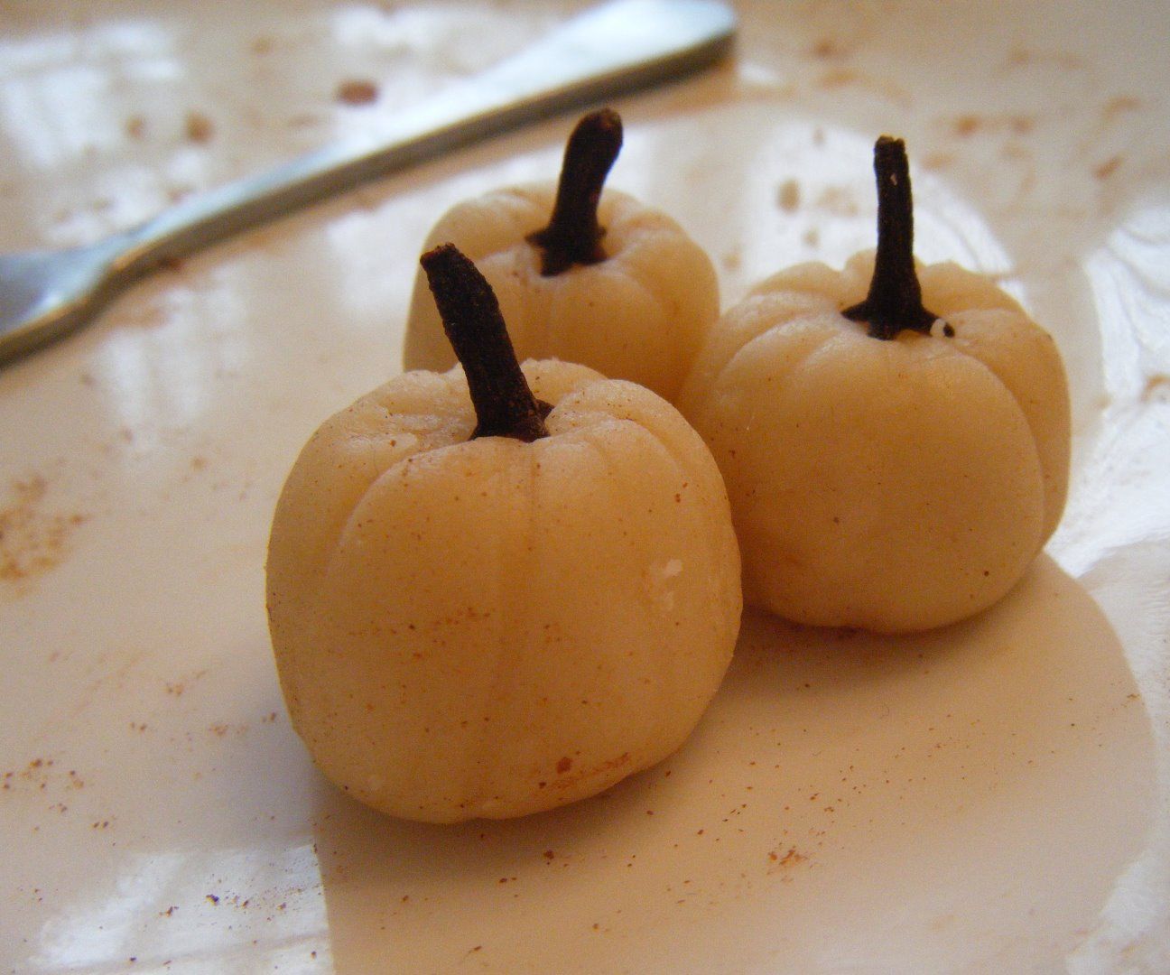 Marzipan Pumpkins 