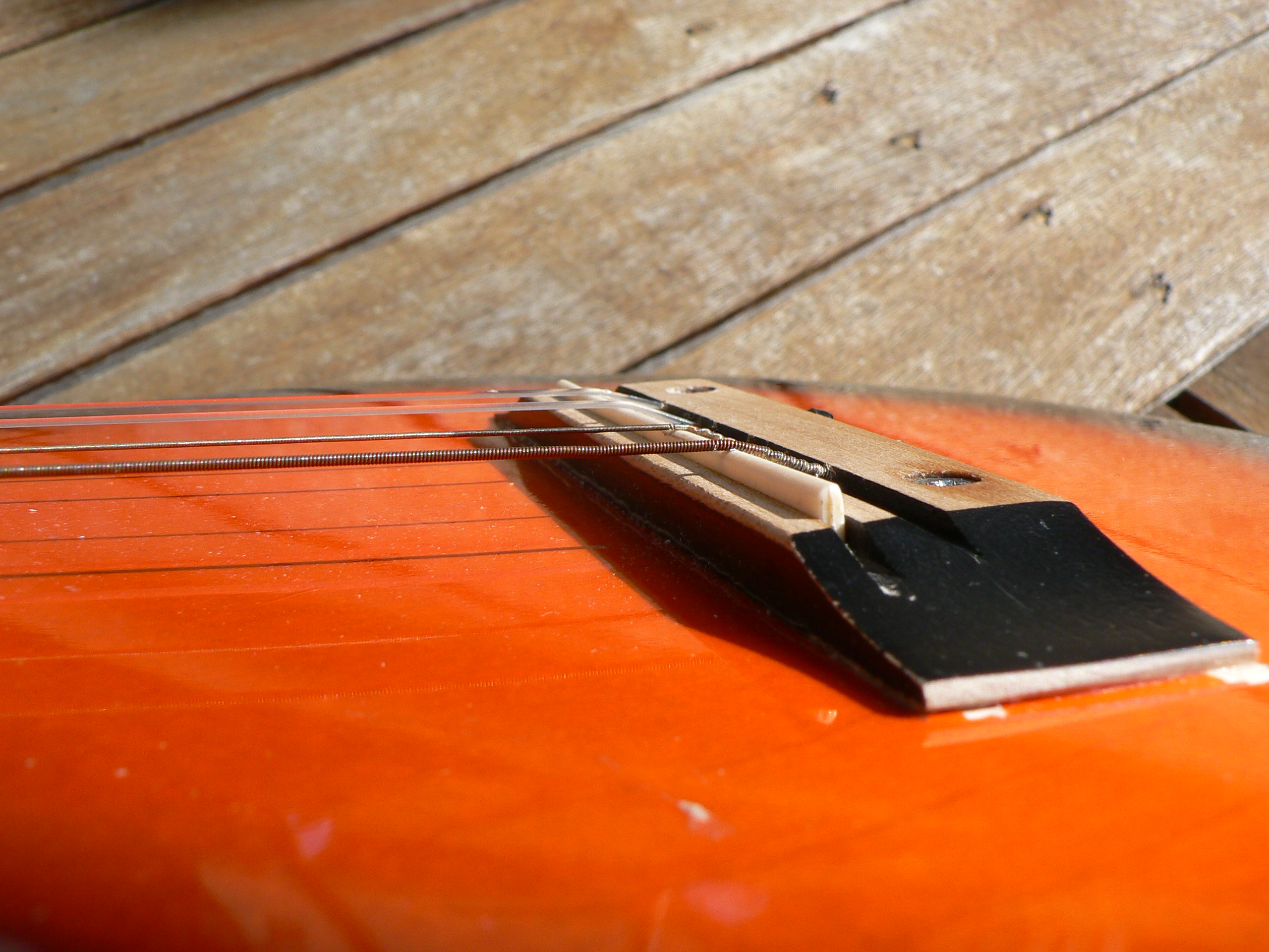 Make a Baritone Ukulele From a 10 Toy Guitar 3 Steps Instructables