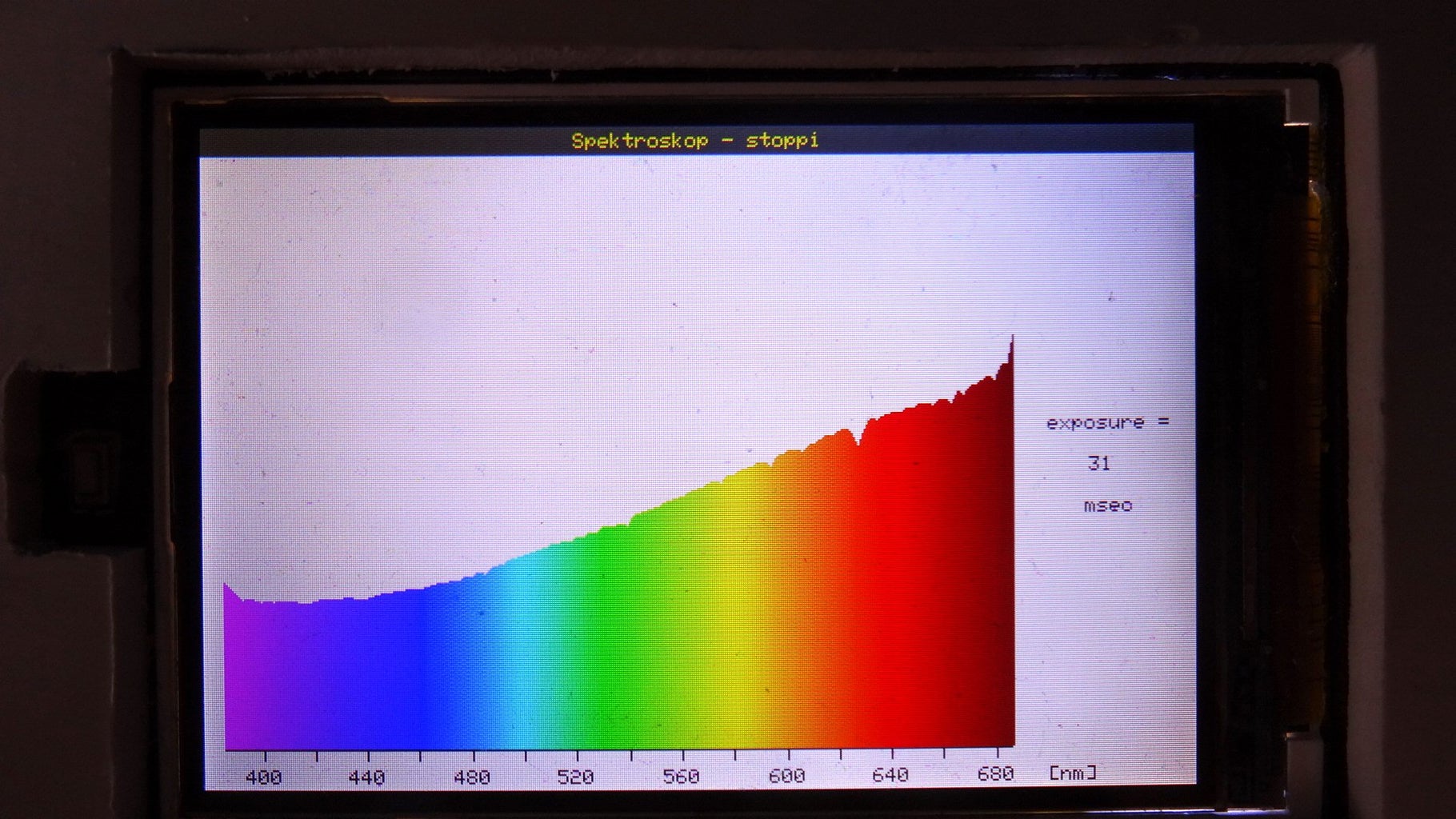 Arduino Spectroscope With TSL1401 and Display : 4 Steps - Instructables