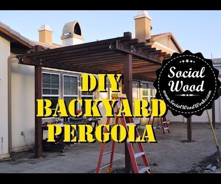How to Build a Simple Backyard Pergola