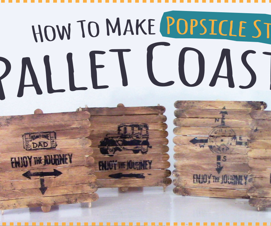 How to Make Popsicle Stick Coasters