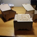 Laser Cut Jewelry Boxes (customizable lids)