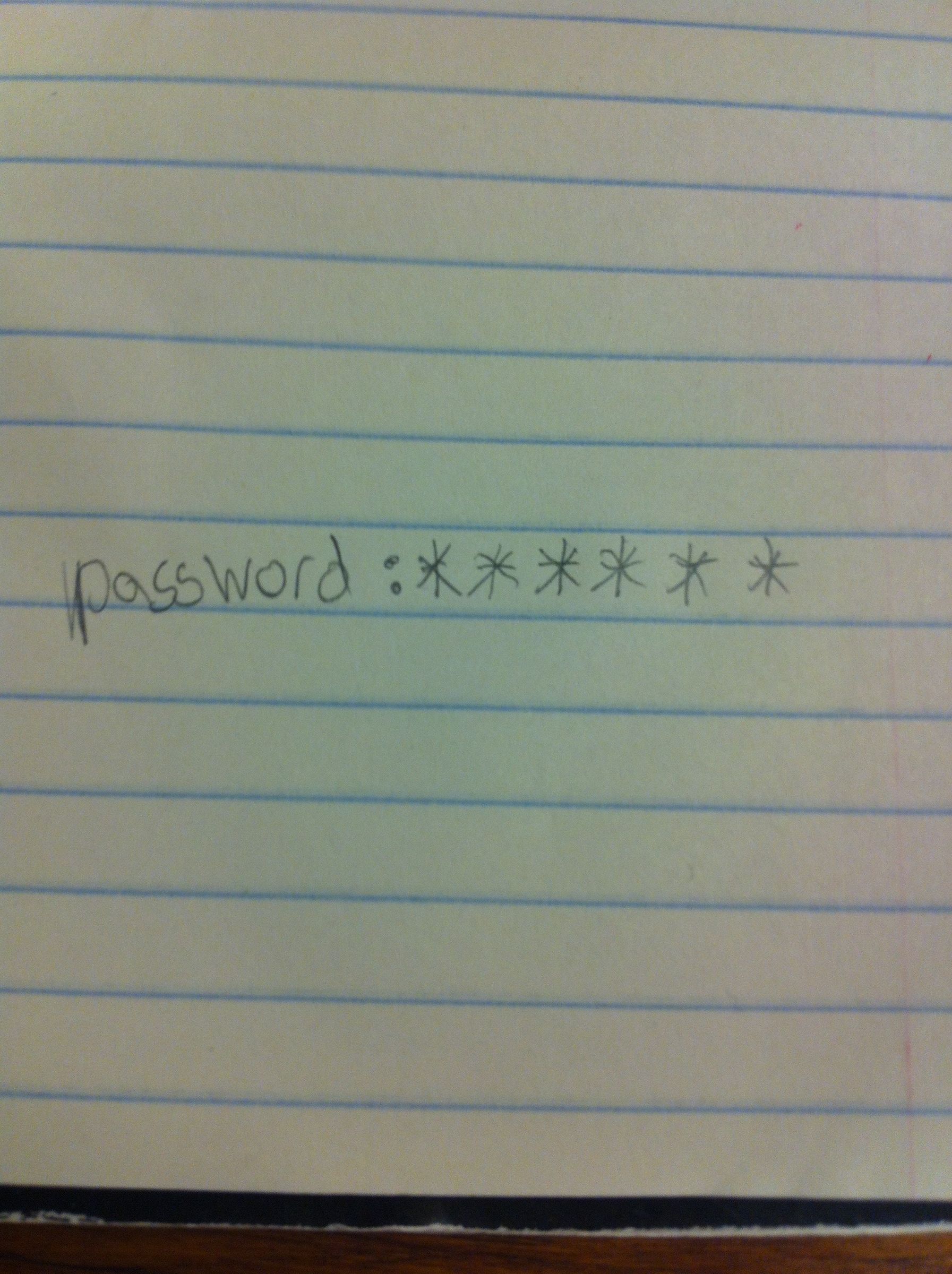 How to Make a Good Password