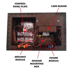 Mount the Card Reader