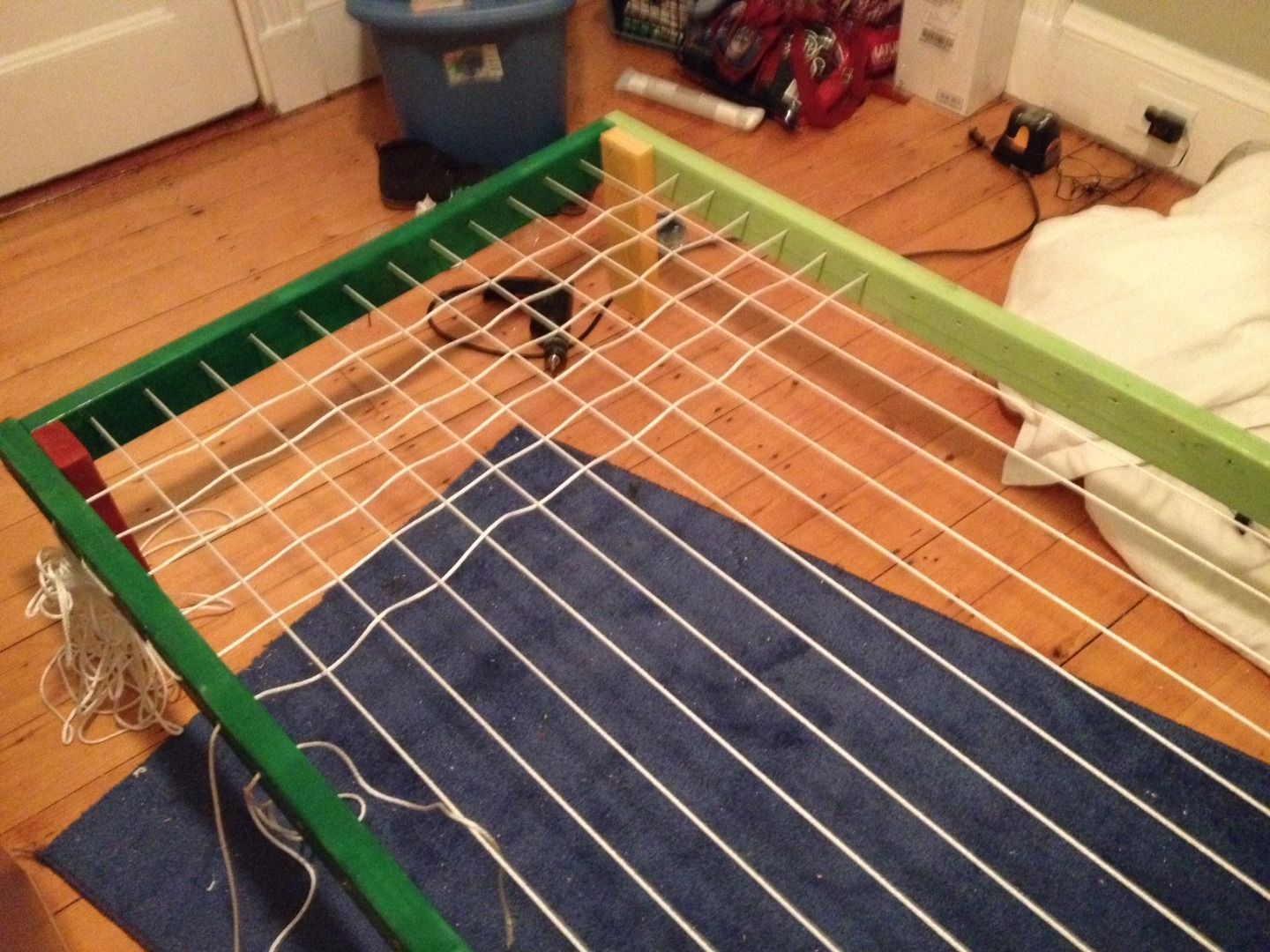 Minimalist HammockStyle Bed (with Pictures) Instructables