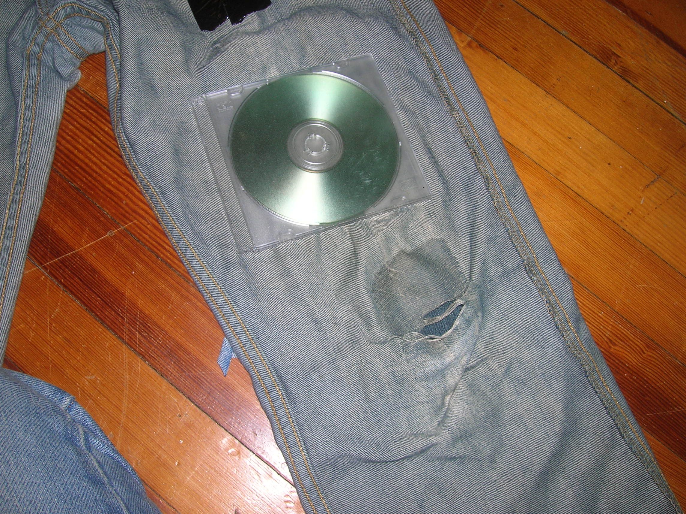 No Sew Jeans Patch 7 Steps Instructables