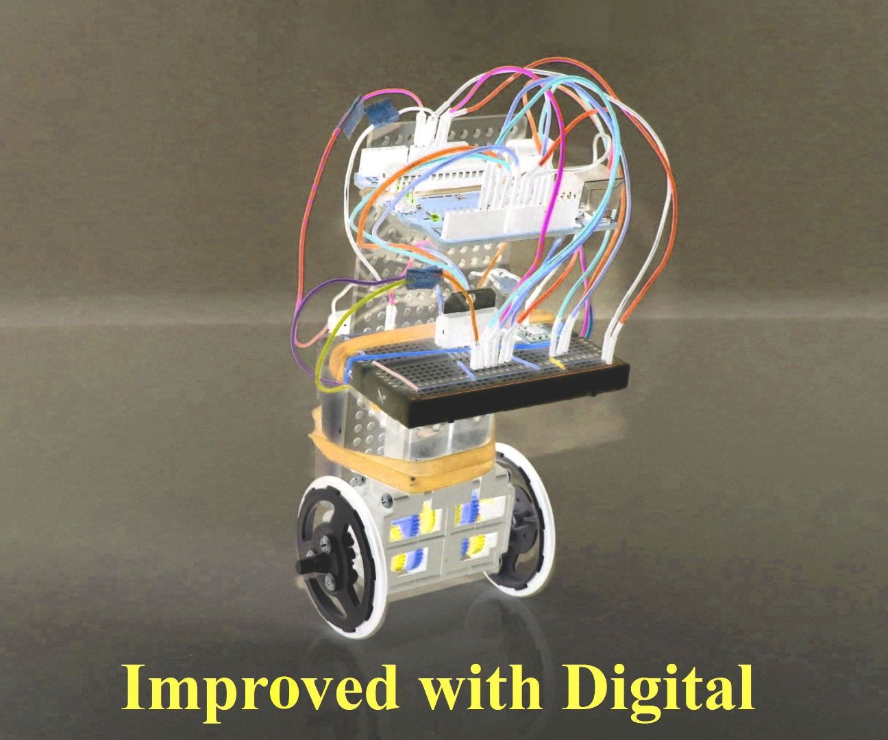 Another Easier Inverted Pendulum Robot