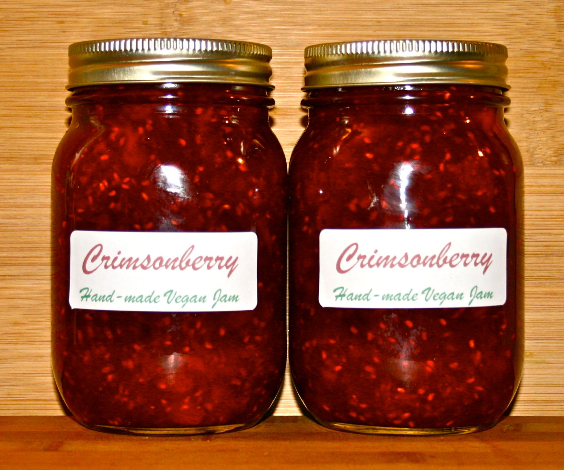 Crimsonberry Vegan Jam