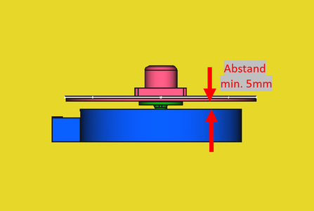 Drehachse in Kugellager Pressen