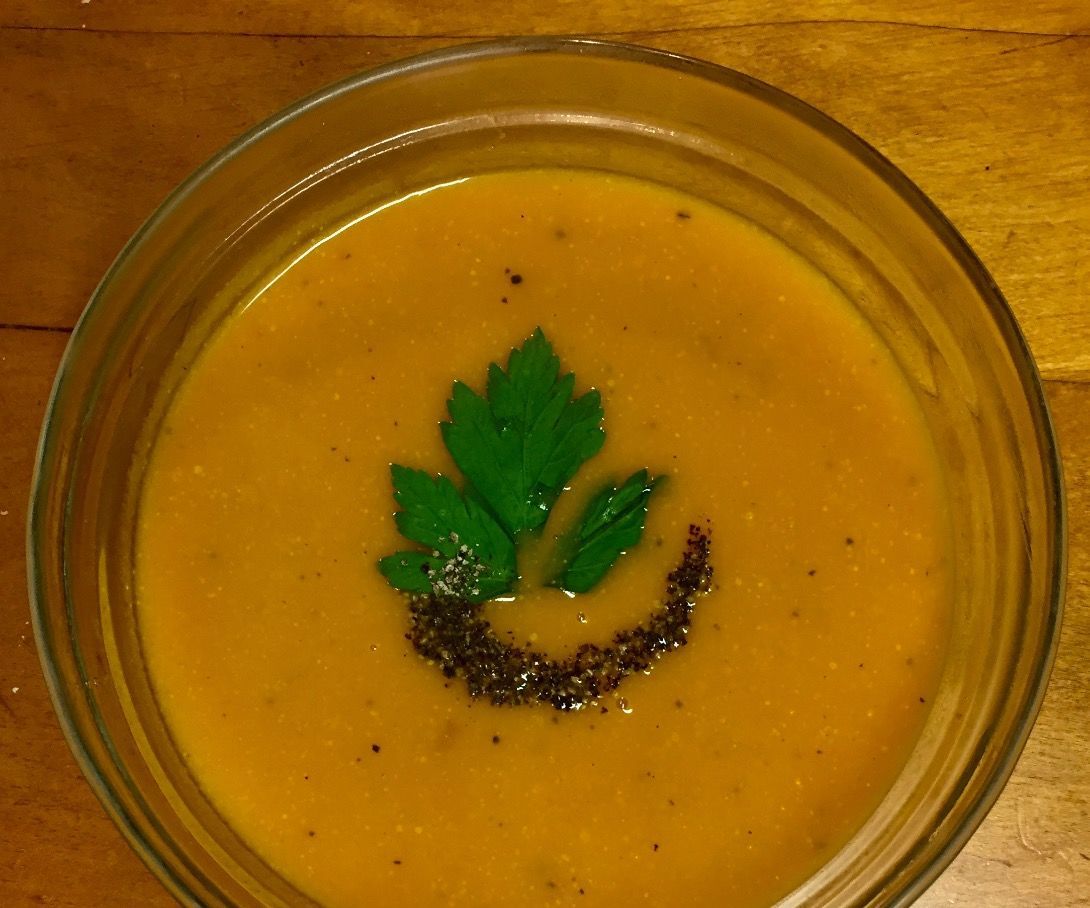 Delicious "Pumpkin" / Red Kuri Soup