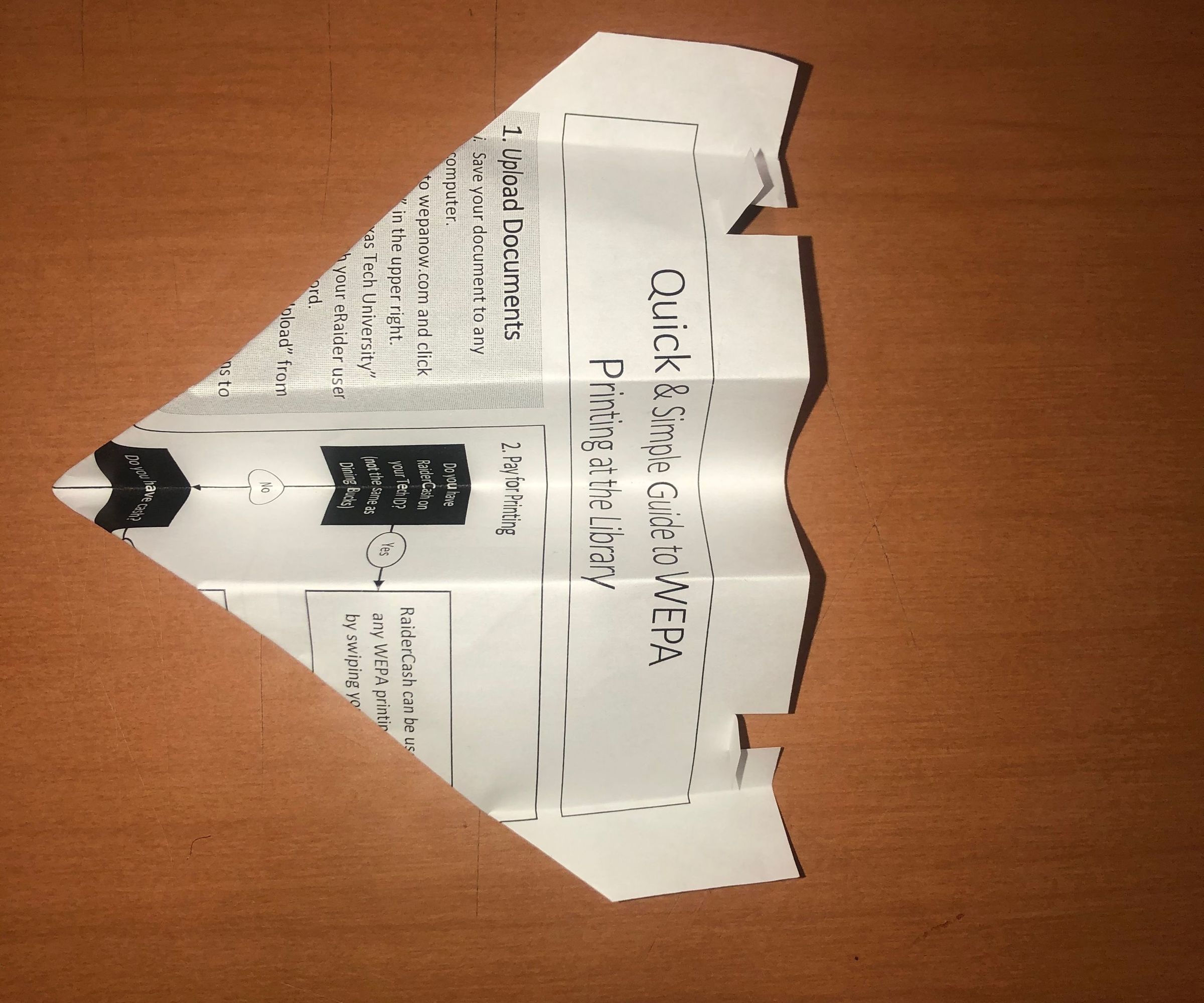 How to Make a Paper Airplane