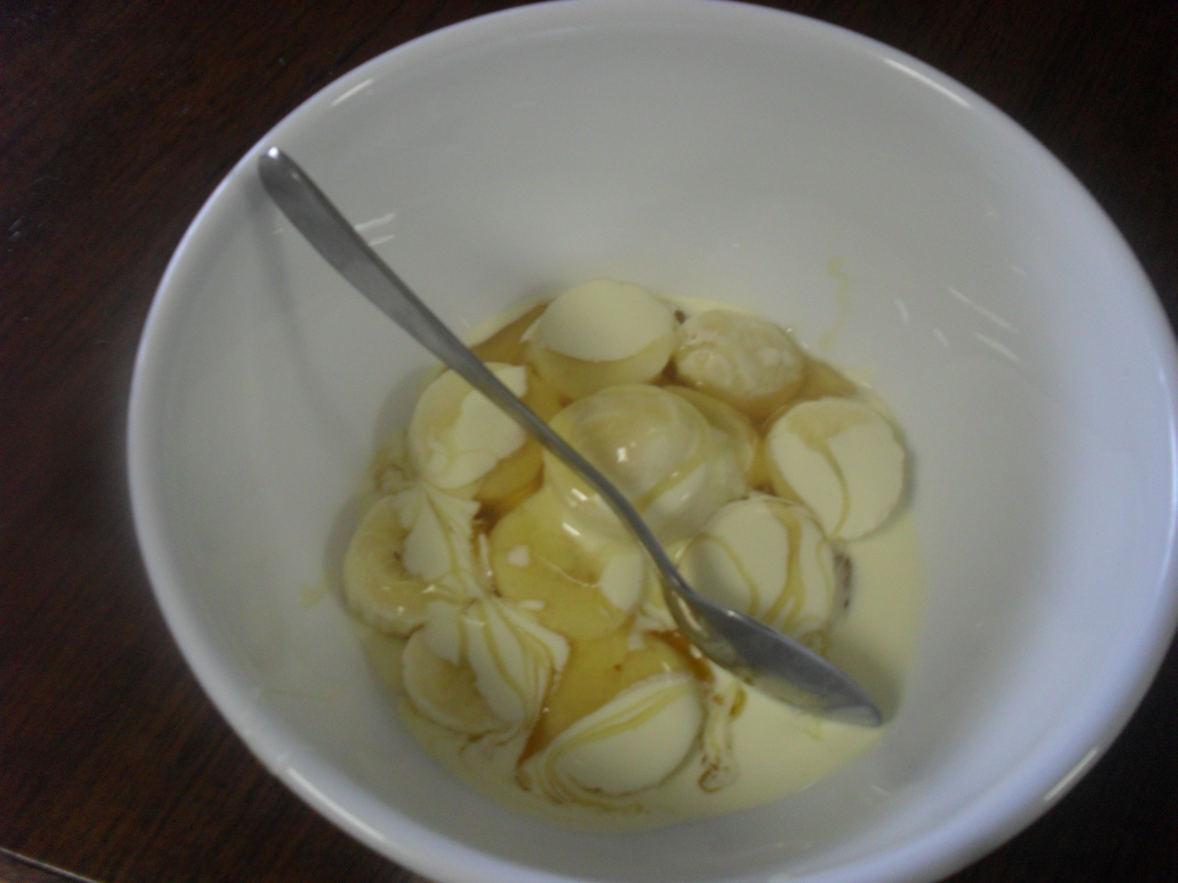 sweet banana salad