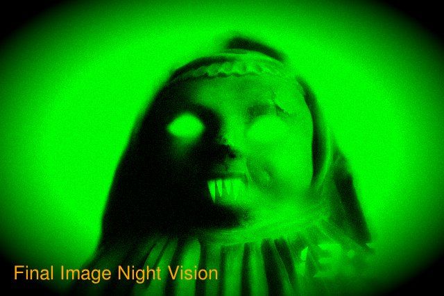 Turning a Lifeless Statue Into an Evil Ghost Using Pixlr