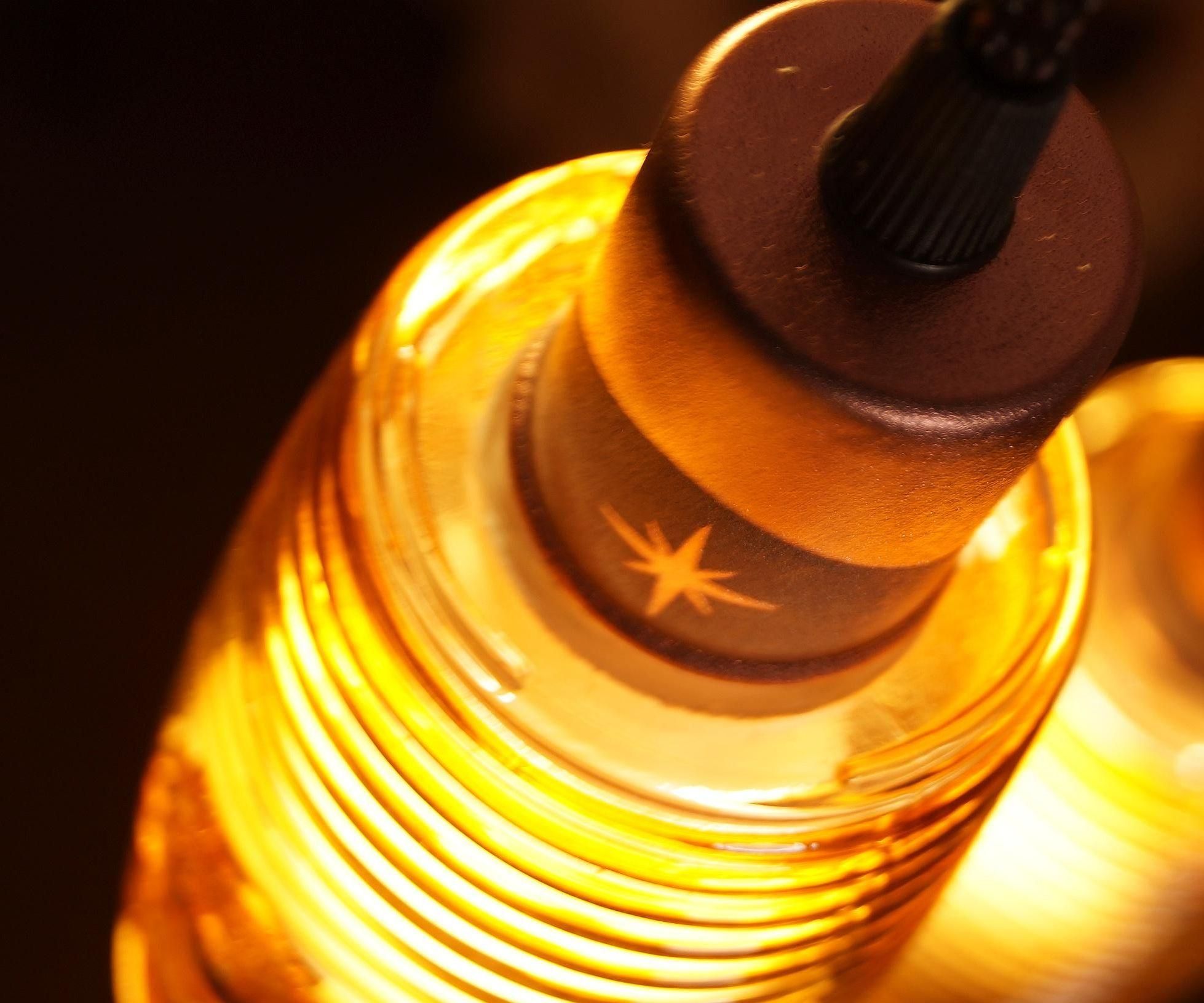 Convert Your Water Glasses Into Stylish, Mid Century Modern Chandelier