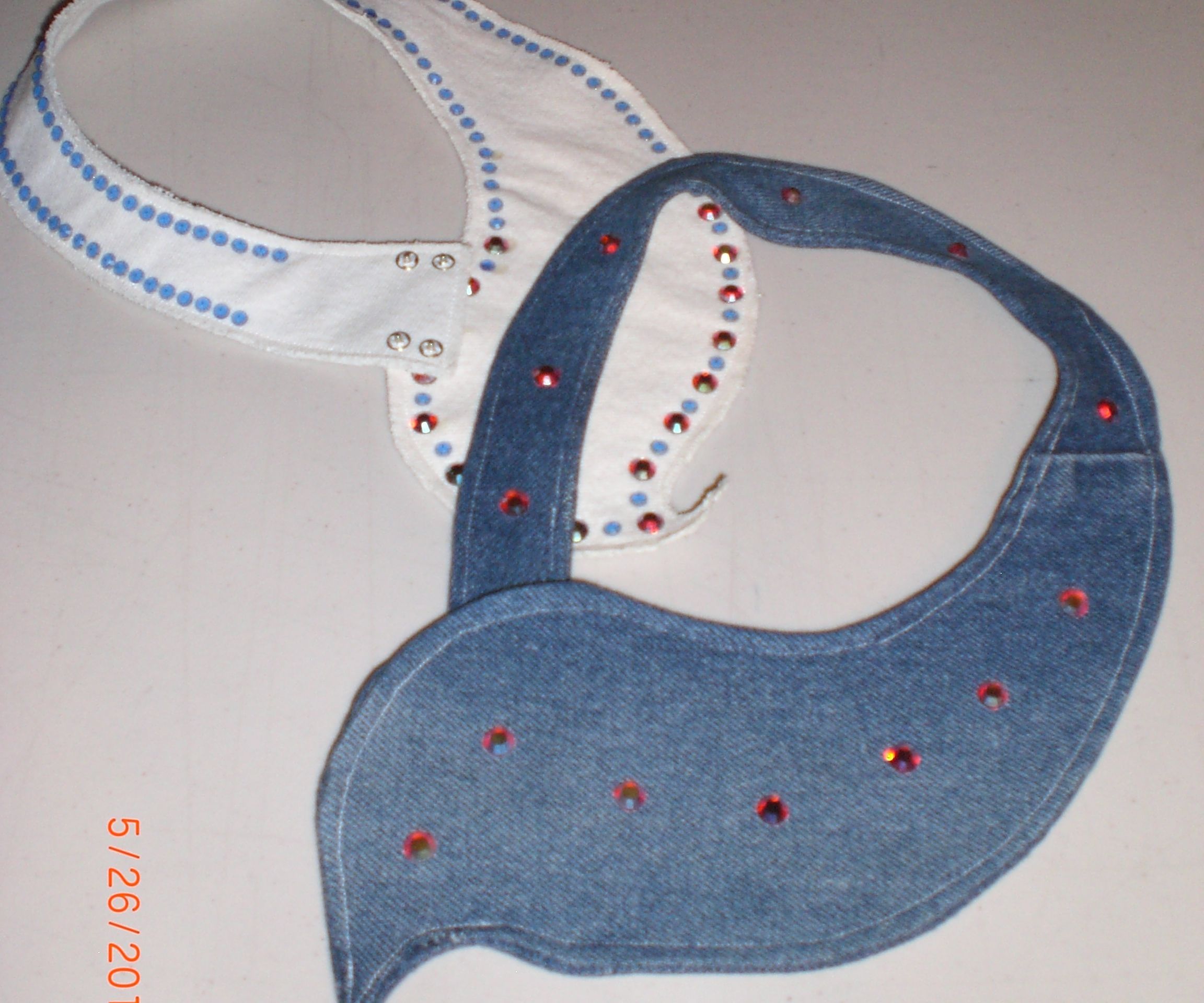 Denim Necklace