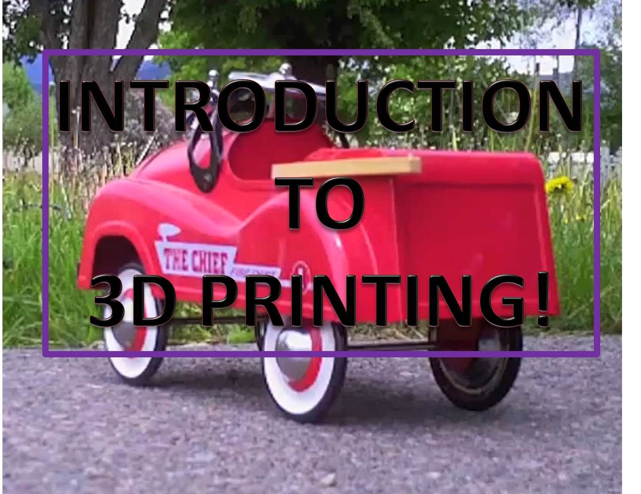 (FAKE) Introduction to 3D Printing!