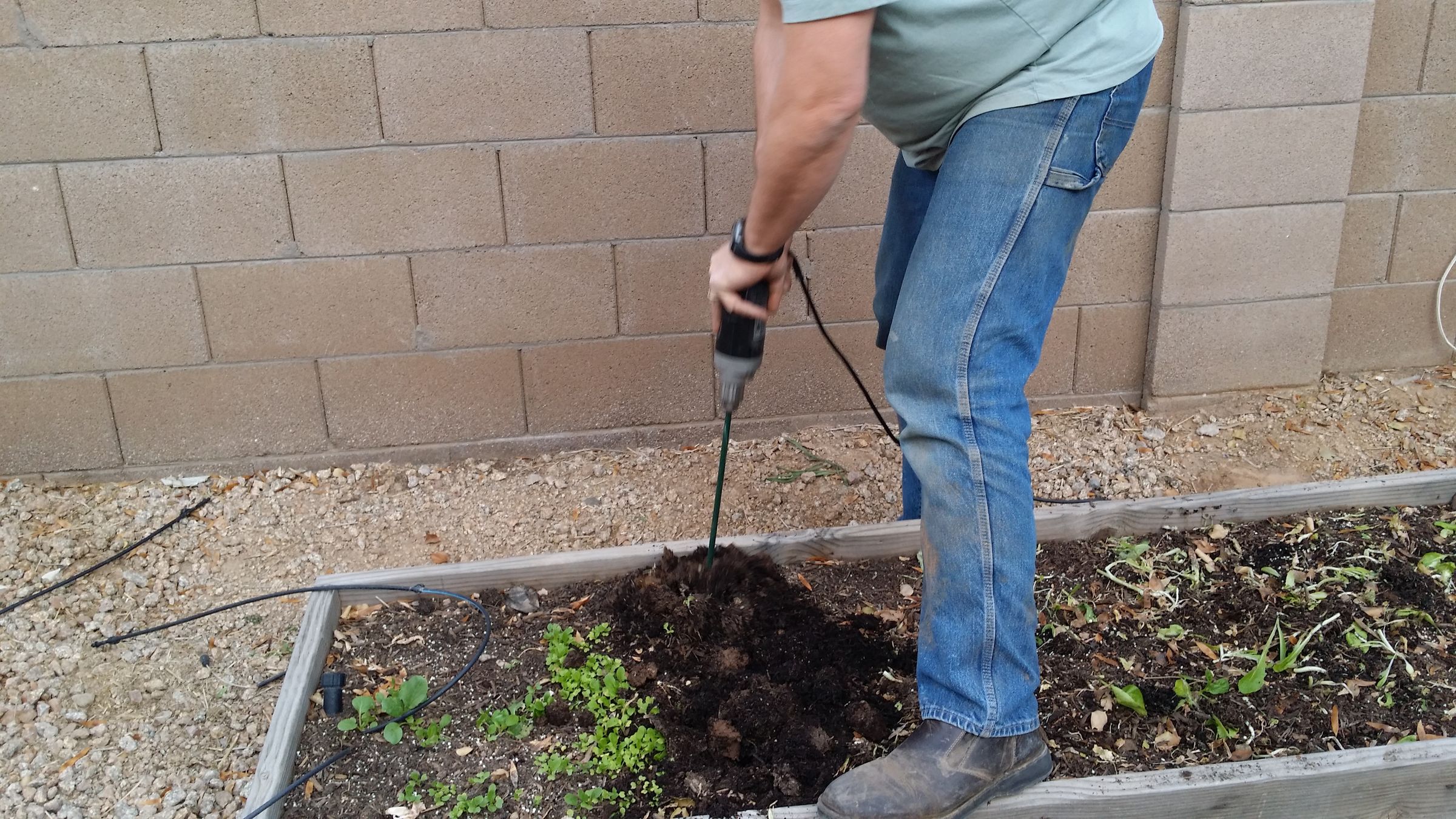 Tilling Raised Bed Gardens 4 Steps Instructables