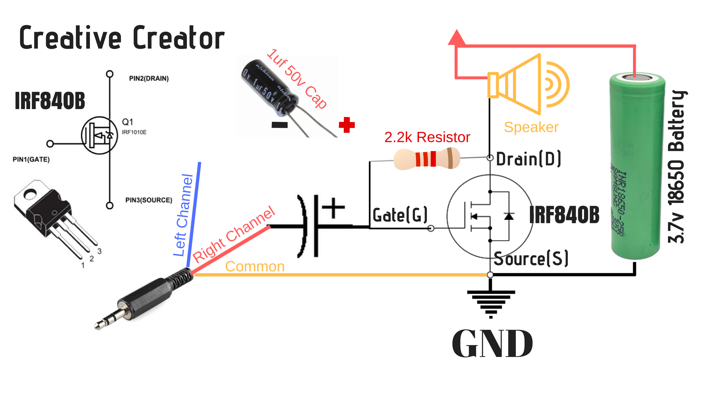 Mosfet Transistor Amplifier