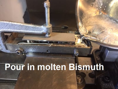 Adding Molten Bismuth