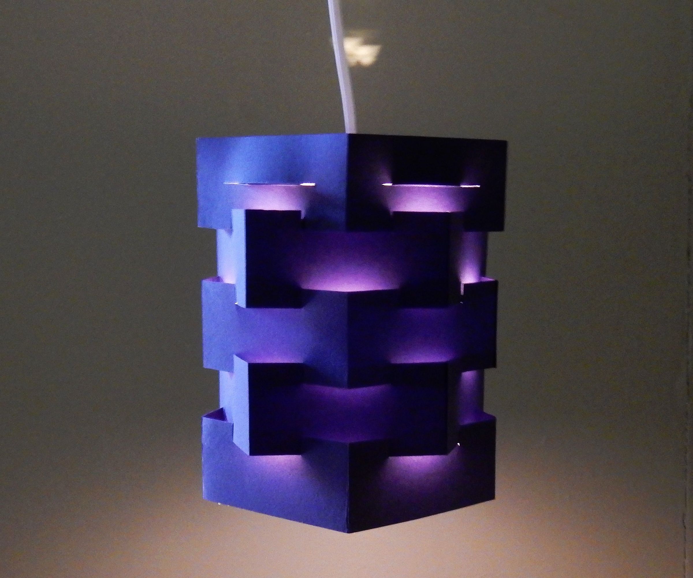 DIY Pendant Lamp (pentagon)