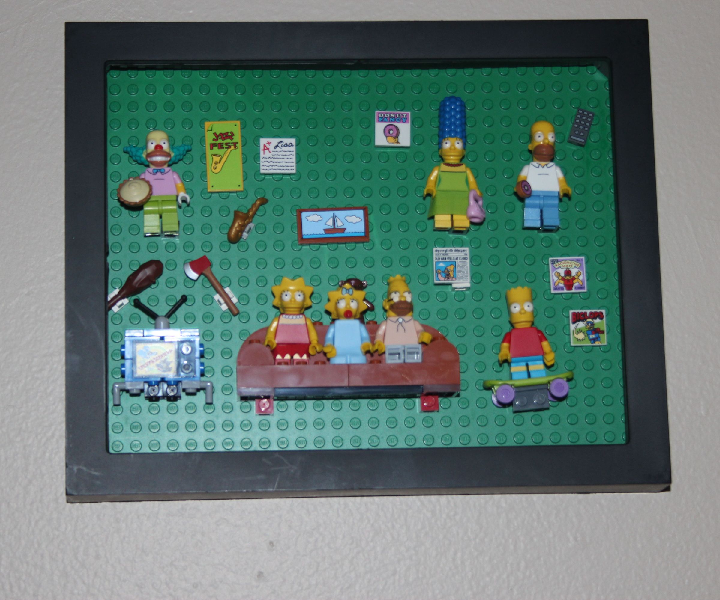 Lego Figure Display Case