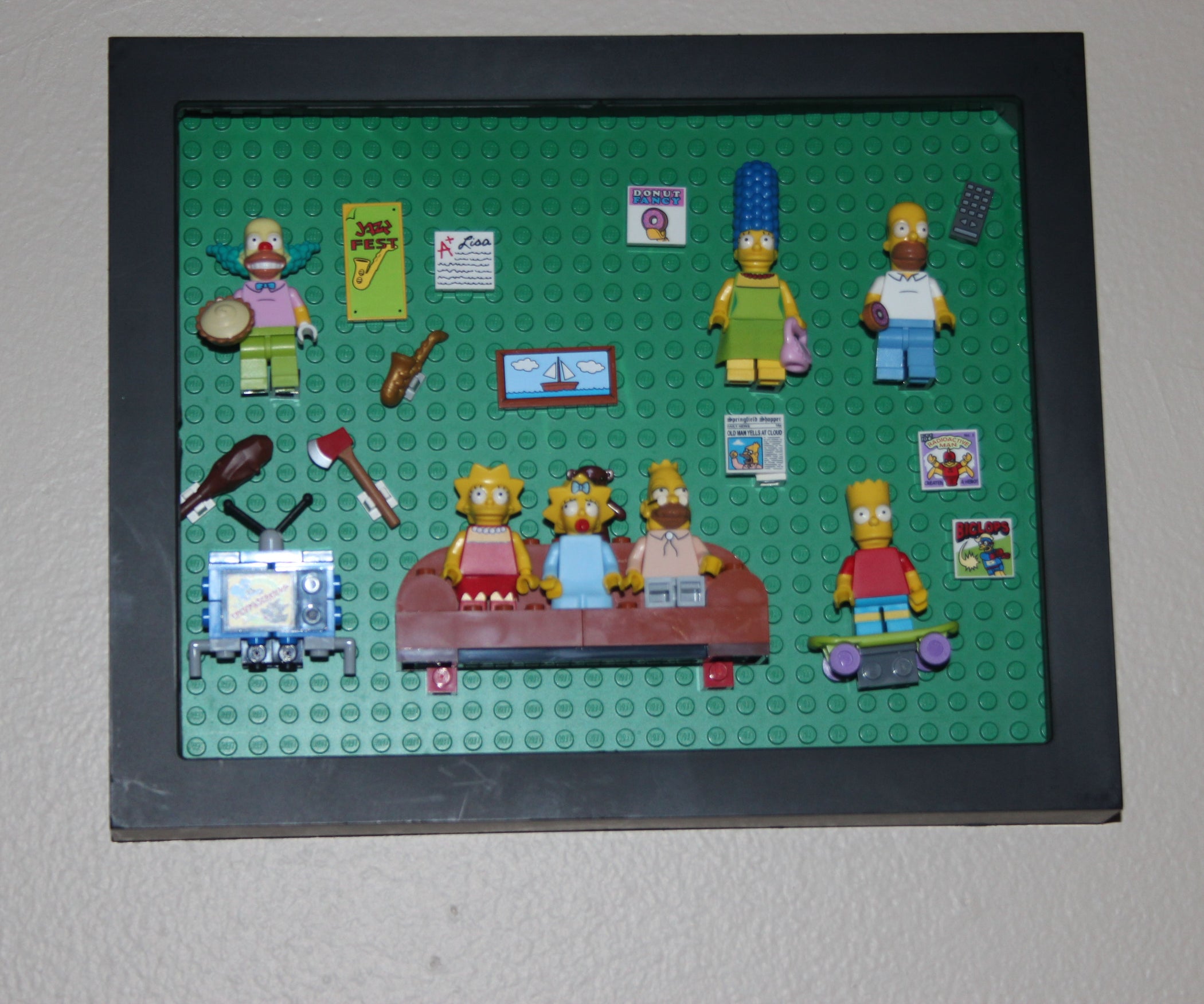 Lego Figure Display Case 5 Steps Instructables