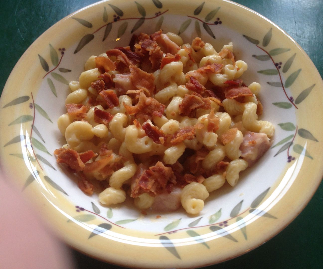 Bacon& Ham Mac& Cheese (Dairy Free)