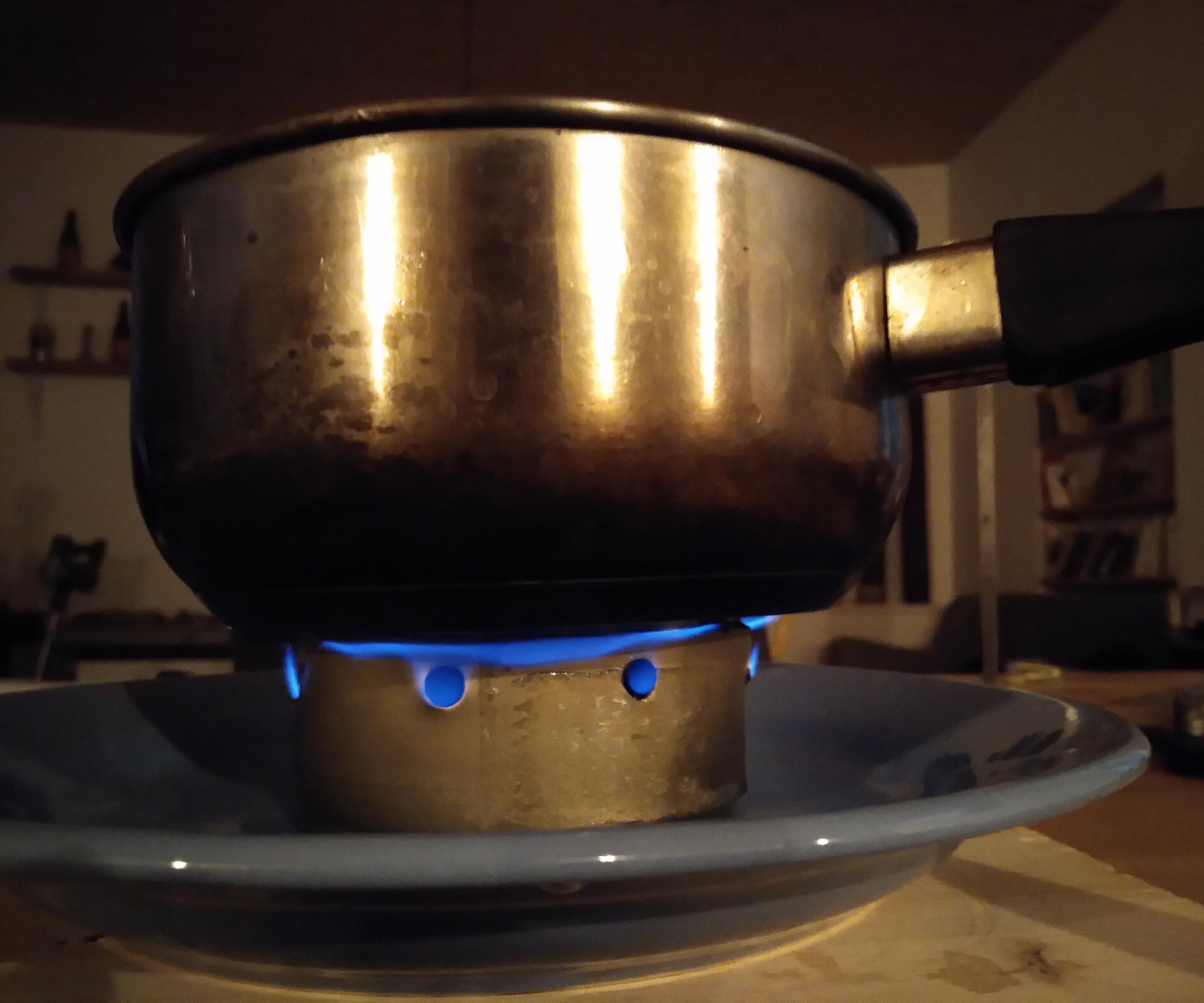 Tuna Can Alcohol Stove 6 Steps Instructables