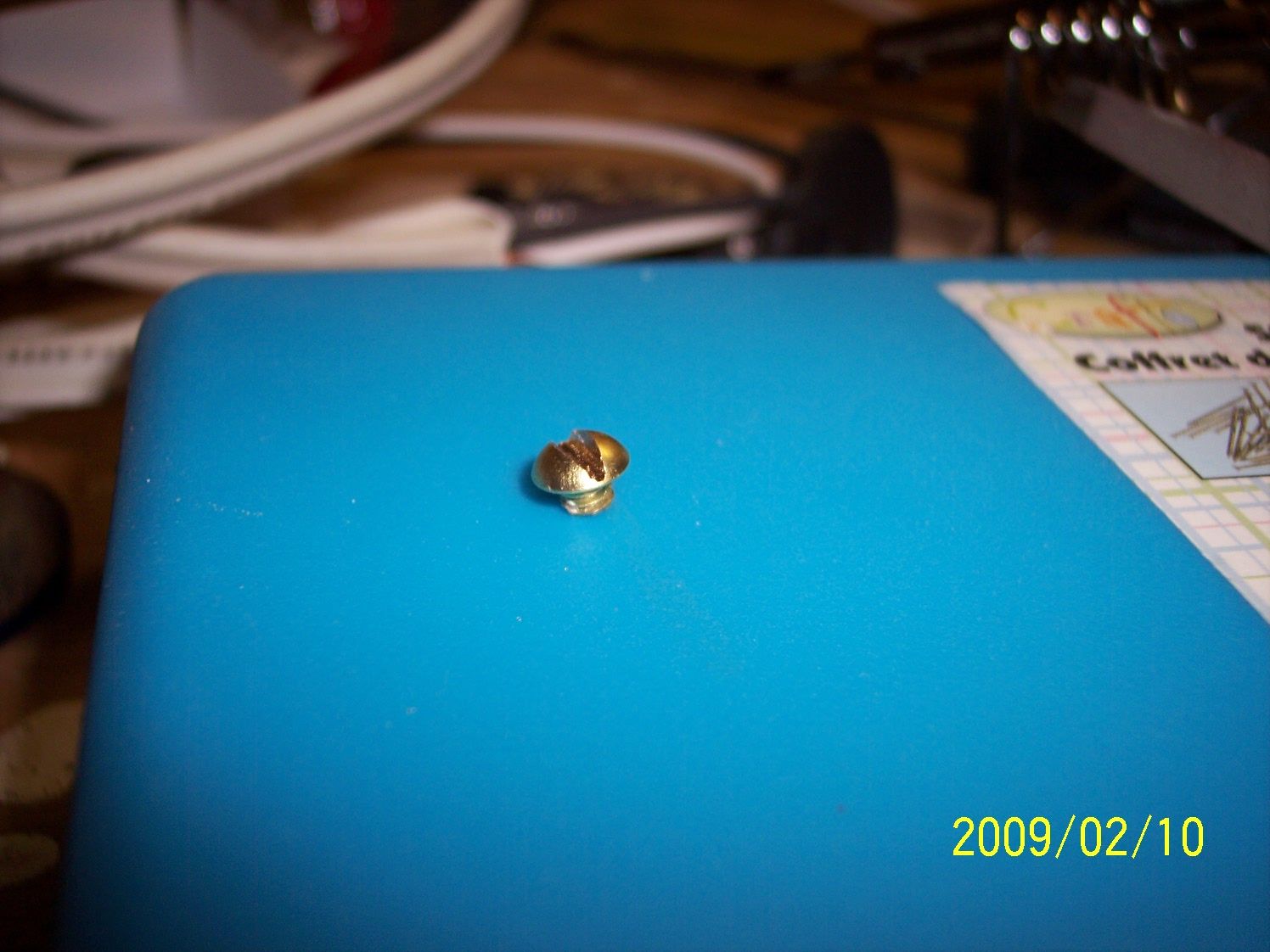 Handyman's Valentine Gift ScrewNut Rings Pair Home Made in 15 Mins