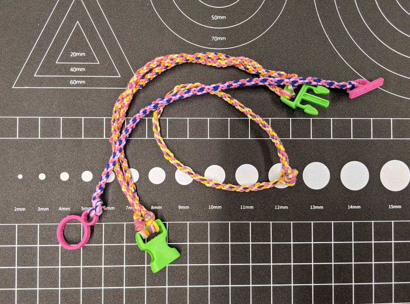 Cardboard Loom Friendship Bracelet 7 Steps (with Pictures