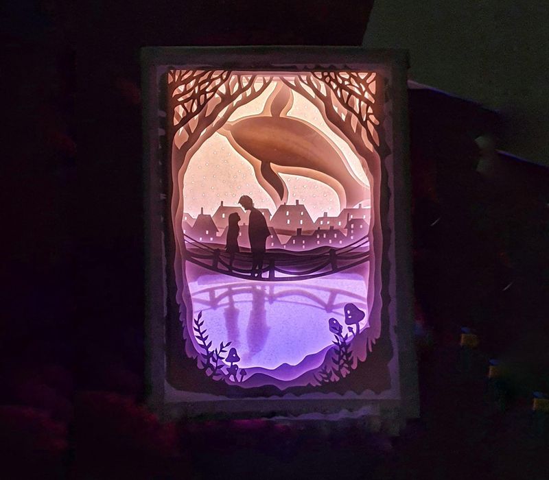 Paper Shadowbox: the Magic of Light and Shadows : 7 Steps (with ...